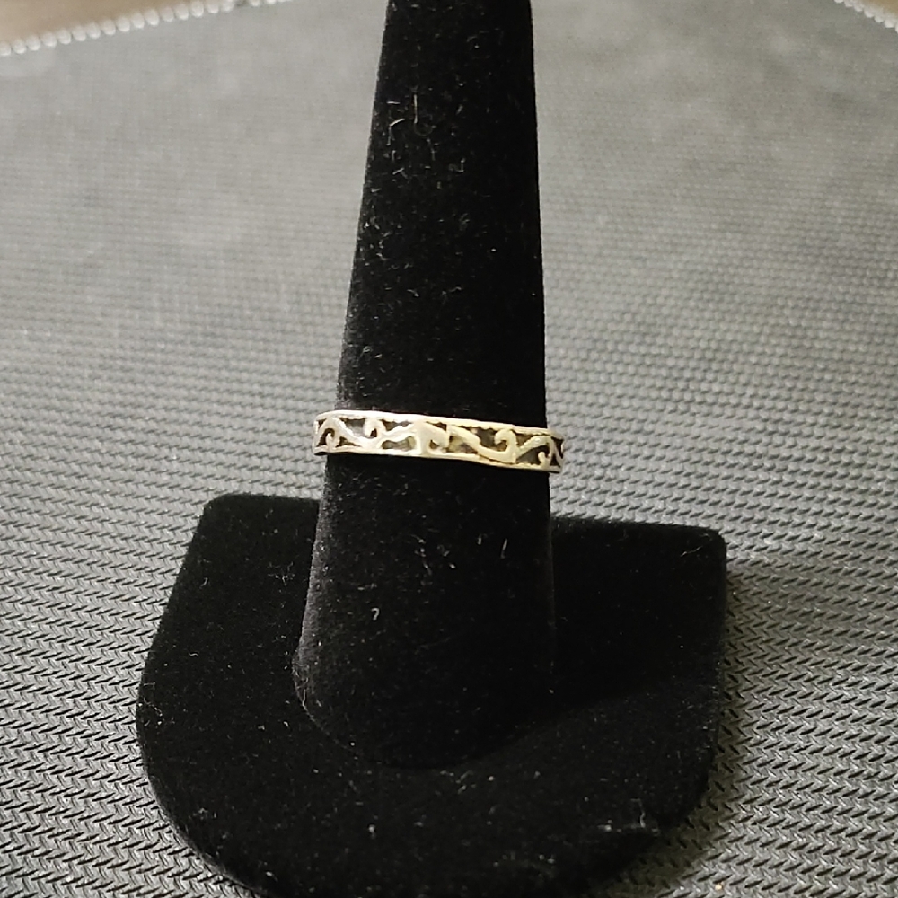 Silver Filigree Ring 925
